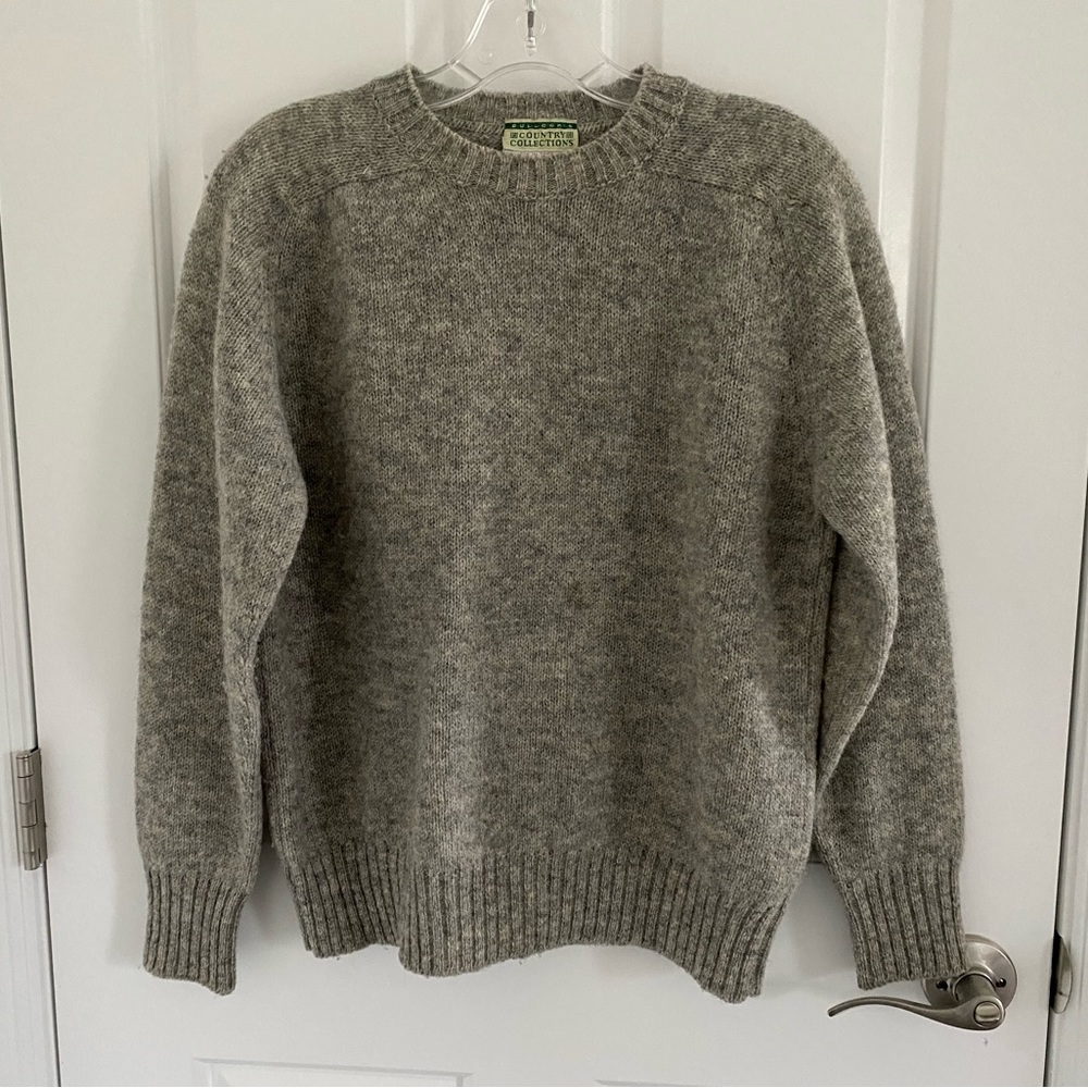 made in scotland wool sweater